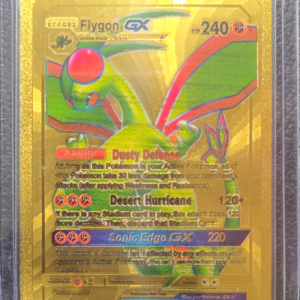 POK- Flygon-GX gold fan art