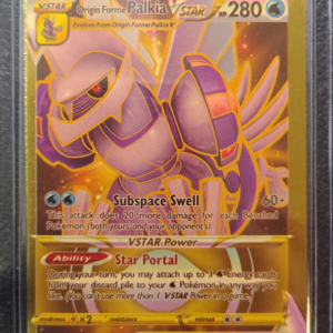 POK- Origin Forme Palkia VSTAR gold fan art