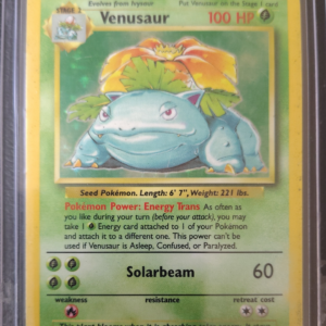 POK- Venusaur (15/102) (creased top right)